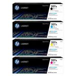 کیت کامل کارتریج لیزری رنگی 207A طرح اورجینال hp - تصویر 2