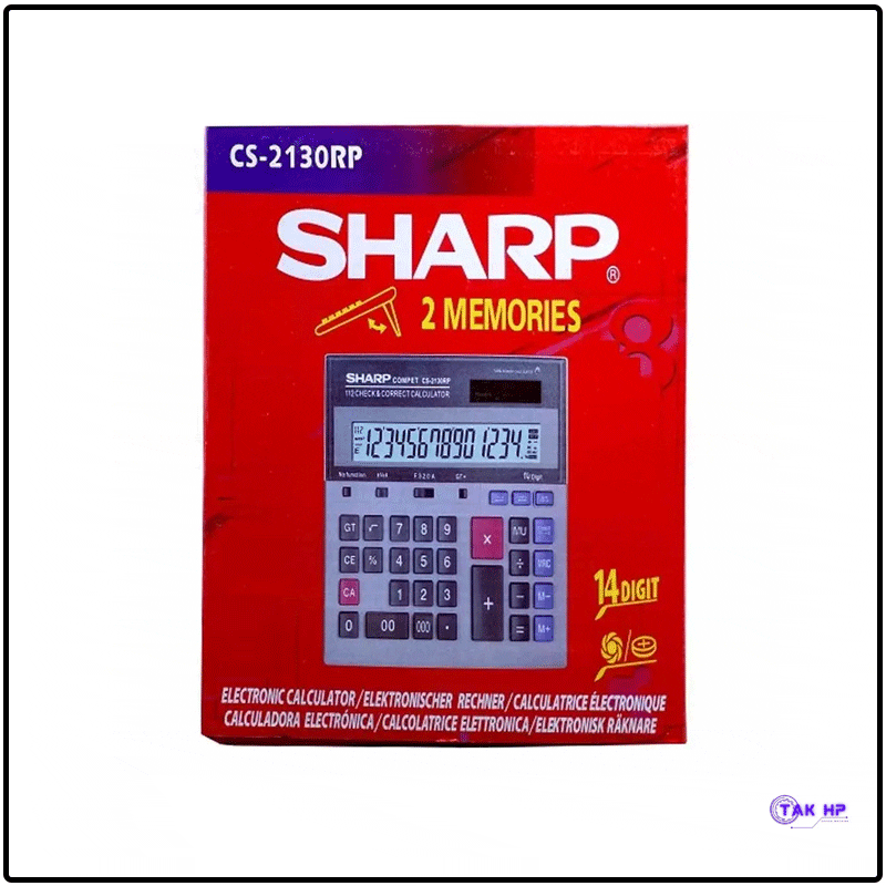 2130-2.gif ماشین حساب شارپ مدل CS-2130RP - تصویر 1