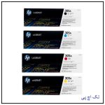 کیت کامل کارتریج لیزری رنگی 305A اورجینال hp