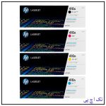کیت کامل کارتریج لیزری رنگی 410A اورجینال hp