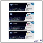 کیت کامل کارتریج لیزری رنگی 650A اورجینال hp