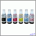 جوهر اپسون کد 673 اورجینال 6 رنگ