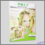 کاغذ 115 گرم گلاسه ولف