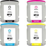 سری کارتریج جوهری پلاتر82 رنگی Hp - تصویر 2