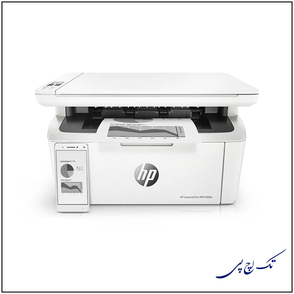 asw-1-min-1.jpg پرینتر لیزری سه کاره اچ پی مدل LaserJet Pro MFP M28w - تصویر 1