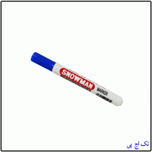 ماژیک نوک گرد اسنومن آبی