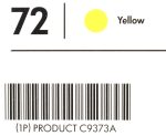 کارتریج جوهری پلاتر 72 زرد Hp - تصویر 4