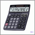 ماشین حساب کاسیو مدل DJ-120-D