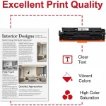 کیفیت کارتریج تونر لیزری کانن مدل Canon 054 ست چهار رنگ