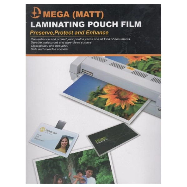 طلق لمینت مات 125 میکرون (MEGA (A3