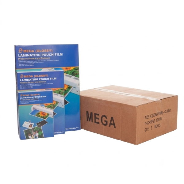 mega-150mic-glossy-lamination-a3 طلق لمینت براق 150 میکرون (A3) MEGA