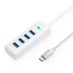 قیمت هاب 4 پورت USB 3.0 اوریکو مدل PW4U-C3-015 (سفید)