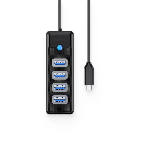 هاب 4 پورت USB 3.0 اوریکو مدل PW4U-C3-015 (مشکی)