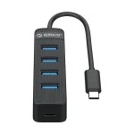 هاب چهار پورت USB-C اوریکو مدل TWC3-4A (مشکی)
