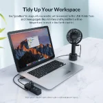 خرید هاب چهار پورت USB-C اوریکو مدل TWC3-4A