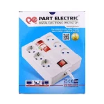 قیمت چندراهی برق و محافظ پارت الکتریک کد PE21604
