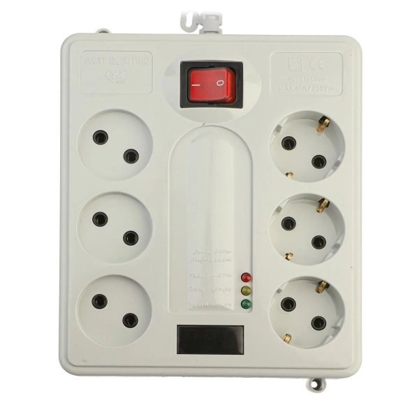 چندراهی برق و محافظ پارت الکتریک کد PE21604
