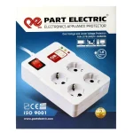 طول سیم چندراهی برق و محافظ پارت الکتریک مدل Pe2204